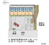 ★手数料０円★春日井市高蔵寺町北２丁目 月極駐車場